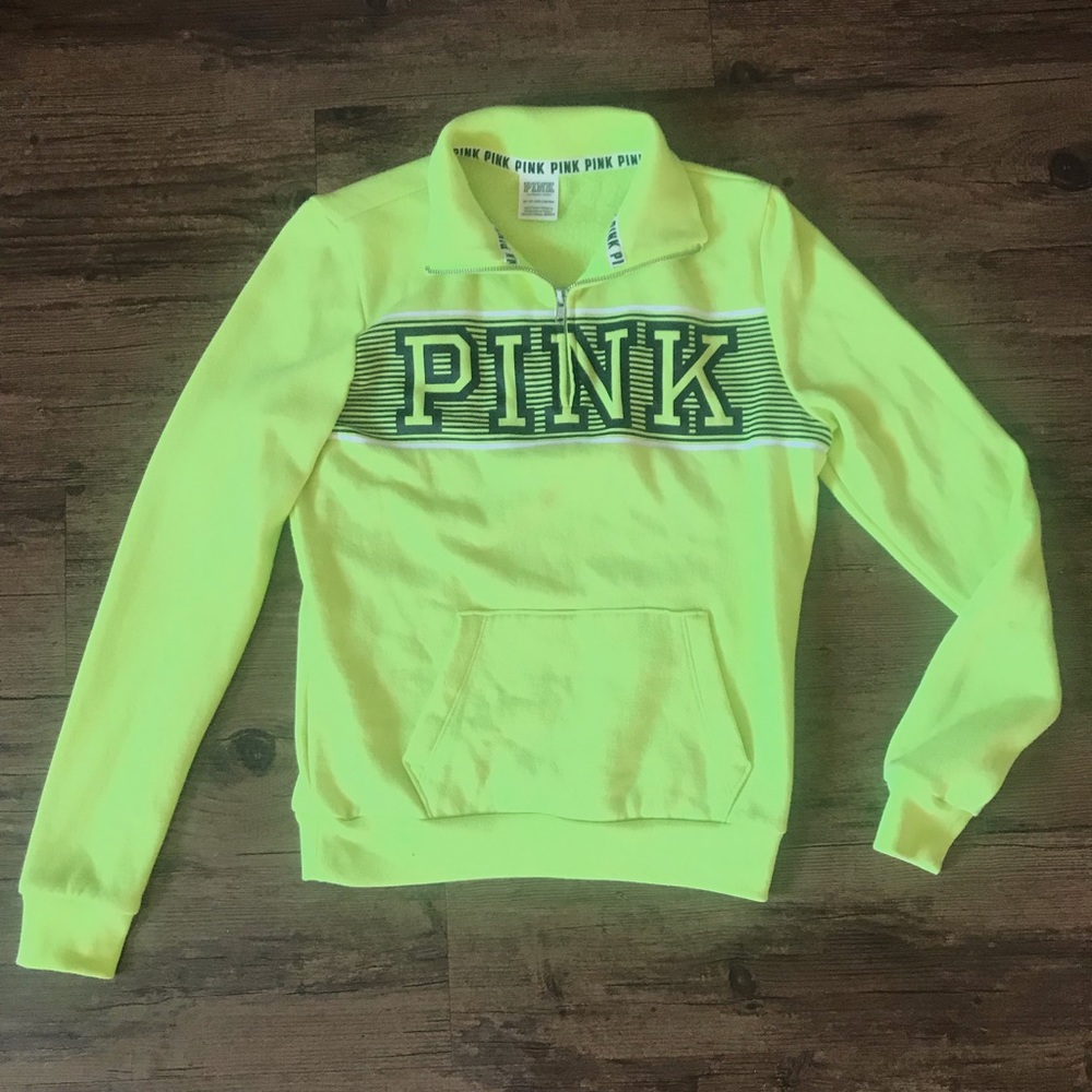 PINK everyday lounge quarter zip